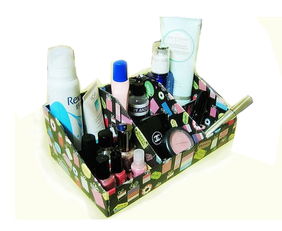 鞋盒手工制作小公主化妝品收納盒