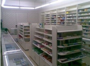 成都藥房展柜定做制作廠家